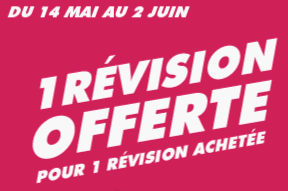 Une revison gratuite chez Speedy