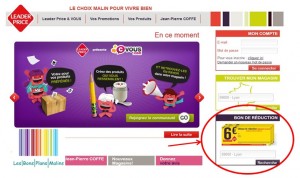 Bons de reductions Leader Price