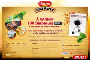 concour gagner des barbecue