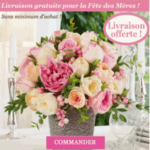 livraison gratuite fleurs