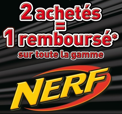 Offre remboursement NERF