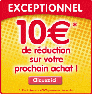 10 euros de reduction Huggies