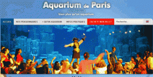 Aquarium de Paris Cineaqua 4 places pour 49 euros
