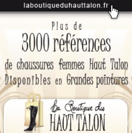 code la boutique du haut talon