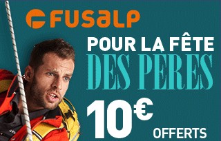 code reduction fusalp 10 euros fete des peres