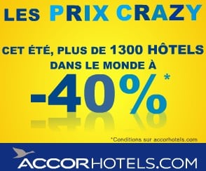 moins 40 pourcents hotels NOVOTEL