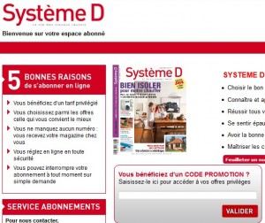 Un numero gratuit du magazine Systeme D