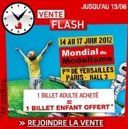 vente flash billet enfant gratuit Mondial du Mondelisme