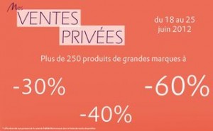 ventes privees parfumerie marionnaud juin 2012