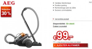 Aspirateur à main ELECTROLUX Rapido 6108 Pas Cher 