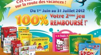 Un jeu Dujardin acheté le 2ème 100% remboursé