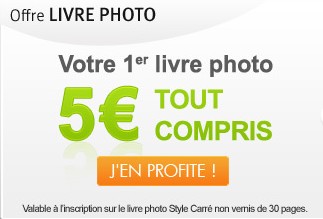 Livre photo à seulement 5 euros (port inclus) au lieu 23,20 euros