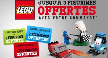 Une figurine Lego offerte pour tout achat d’un produit Lego chez King Jouet