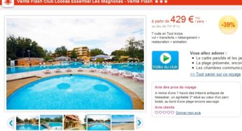 Vente Flash ! Séjours 7 nuits en tout inclus Club Lookea Bulgarie a seulement 429 euros (départ 31 Aout) !