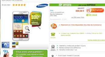 BON PLAN : Jusqu’à 50 euros de réduction immédiate chez RueduCommerce