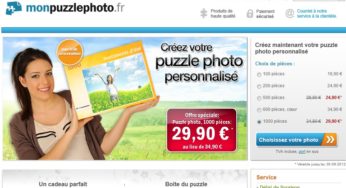 CODE PROMO ! 20 % sur tous les puzzles photos