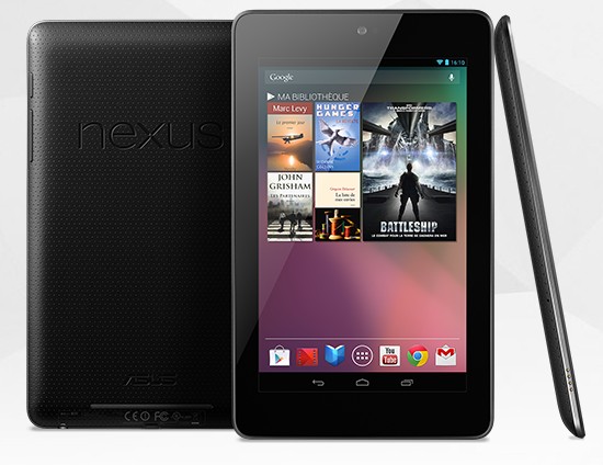 Tablette Google Nexus 7 32 Go (Asus) à moins 215 euros (entre 249 et 259 euros ailleurs) LE PRIX LE PLUS BAS !