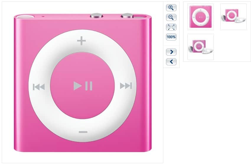PRIX IMBATTABLE ! Aujourd’hui seulement iPod Shufle Rose 4G 2Go à 47,40 euros (dont 10 euros de bon d’achat)