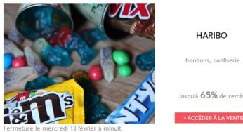 VENTE PRIVEE : Bonbons Haribo jusqu’à -75% de réduction – boite 300 Haribo Acidobolo a 11,50 euros au lieu de 45 euros