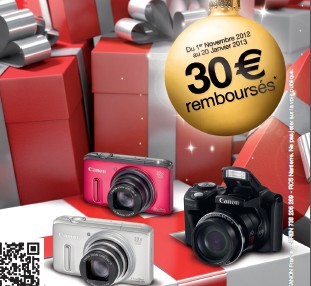 Bon Plan CANON ! Un appareil photo Canon (Reflex, compacts ou optique) acheté = jusqu’à 250 euros de bon d’achat Amazon / Plus ODR jusqu’à 200 euros remboursés