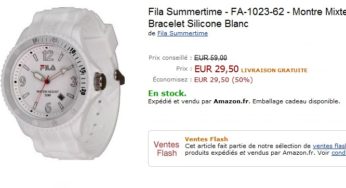 Vente Flash ! Montre Mixte Fila à seulement 29,50 euros (port inclus) au lieu de 59,90 euros