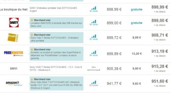860 euros l’Ultrabook tactile Sony Vaio + 1 console PSP Street gratuite (jusqu’à dimanche soir)
