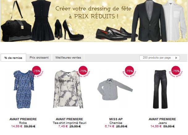 Bonnes affaires Galeries Lafayette, jusqu’à moins 75% sur plus de 4000 articles