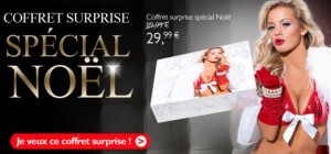 Coffret sexy couple spécial Noel a seulement 29,99 euros au lieu de 89,99 euros