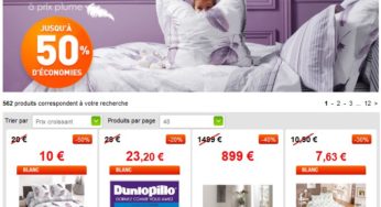 Jusqu’à moins 50% sur le Blanc sur Auchan.fr
