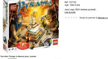 Promo ! Jeu de Société Lego Ramsès Pyramid à seulement 14,90 euros (port inclus) – minimum 20 euros ailleurs