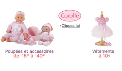 poupee corolle promo