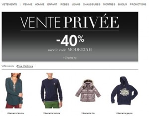 Vente Privée Amazon ! -40% sur vêtements, chaussures, Sacs, montres et Bijoux (code promo) 