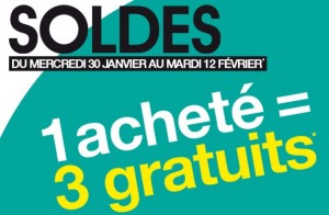 1 article acheté = 3 gratuits Kiaby SOLDES !