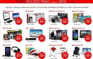 DEUXIEME DEMARQUE SOLDES FNAC