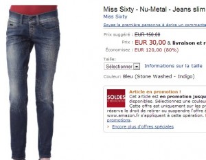 Miss Sixty - Nu-Metal - Jeans slim