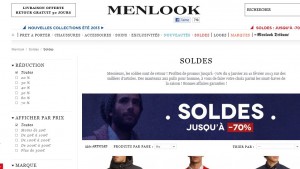 SOLDES MENLOOK