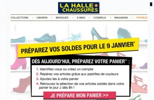 SOLDES la halle aux chaussures