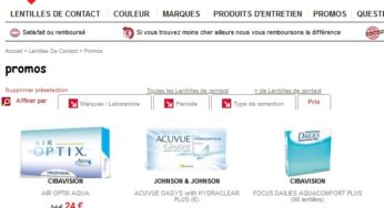 Lentilles de contact CibaVision, Johnson&Johnson, Easylens… soldées jusqu’à moins 62% (à partir de 12 euros)