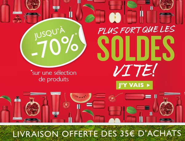 Nouvelle démarque Body Shop ! Jusqu’à moins 70% sur une sélection