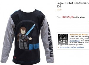 PROMO T-Shirt Lego StarWar - Noir - 134tswear-enfant-lego-a-seulement-17-97-livraison-gratuite-1