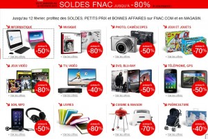 soldes LA FNAC