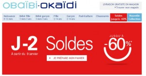 soldes OKAIDI OBAIBI 2013