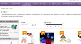 SOLDES Cadeaux Folies ! Jusqu’à moins 50% sur les Gadgets et Cadeaux originaux