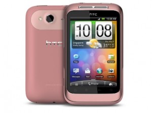 soldes smartphone HTC wildfire s rose debloque a seulement 149 euros