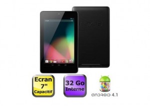 Tablette Google Nexus 7 32 Go (Asus) à moins 215 euros (entre 249 et 259 euros ailleurs) LE PRIX LE PLUS BAS !