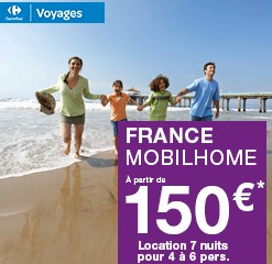 150 euros les 7 nuits en Mobil home sur la côte méditerranée, océan, corse…