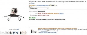 GoPro Hero 2 Motorsport edition a 238 euros