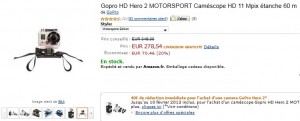 GoPro Hero 2 Motorsport edition a 238 euros