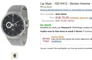 Montre Homme Lip Quartz Analogique - VENTE FLASH