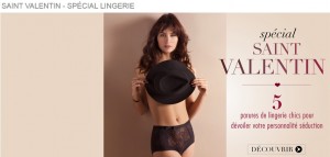 Saint Valentin Amazon Lingerie